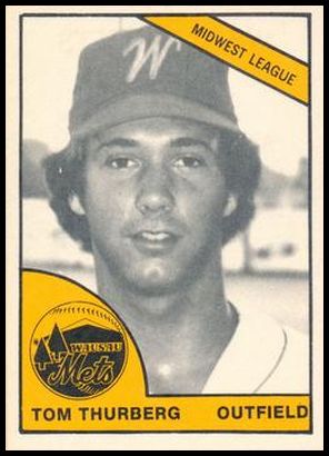 1977 TCMA Wausau Mets 20 Tom Thurberg